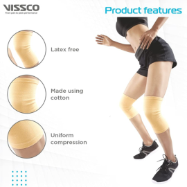 Vissco PC NO.0705 Stretchable Knee Cap for Pain Relief