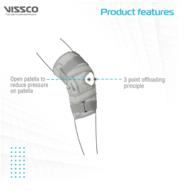 Vissco P.C.No. 2438 Oa Knee Brace - Open Type