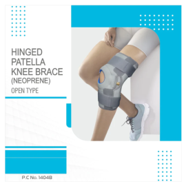 Vissco P.C.No. 1404 B Neoprene Hinged Patella Knee Brace(Open Type)