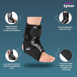 Tynor D-02 Ankle Brace with Lace