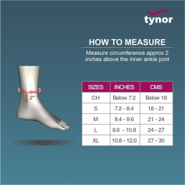 Tynor D-02 Ankle Brace with Lace