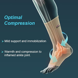 Tynor D-03 Tubular Ankle Support - Pack of 2