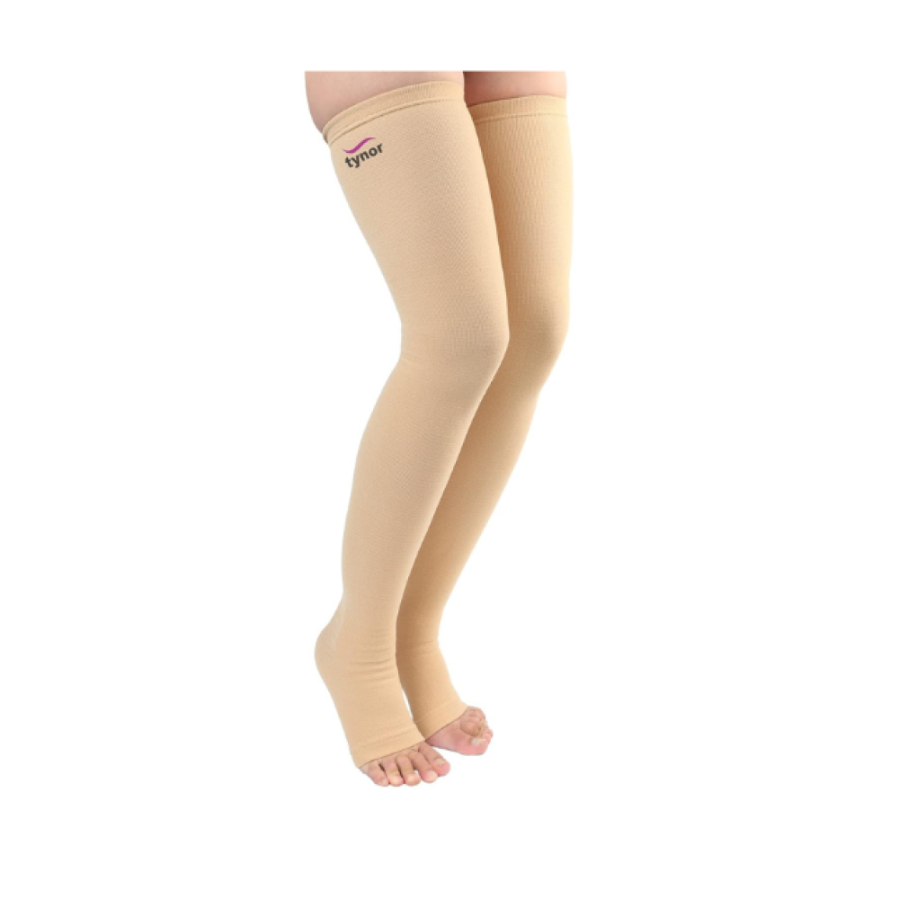 Tynor I-15 Compression Garment Leg Mid Thigh Open Toe
