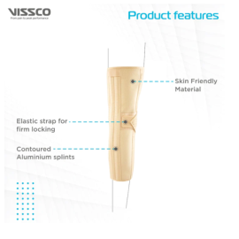 Vissco P.C.No. 0701 Knee Brace Long (19" Brace)