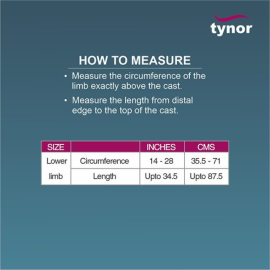 Tynor C-16 Cast Cover For Leg