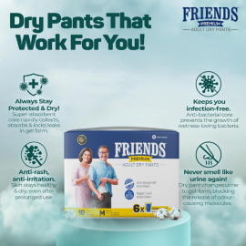 Friends Premium Adult Diapers Pant Style