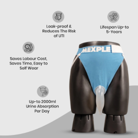Mexple Uromen Wearable Urine Collection Bagkit