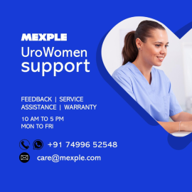 MEXPLE Urowomen Wearable Urine Collection Bag Kit For Women