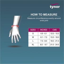 Tynor E-43 Wrist Splint Ambidextrous