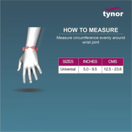 Tynor J-03 Wrist Brace with Thumb