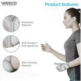 Vissco P.C. No. 1402 Neoprene Wrist Brace Universal