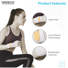 Vissco PC. No.0603 Wrist Support Binder With Double Lock