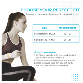 Vissco PC. No.0603 Wrist Support Binder With Double Lock