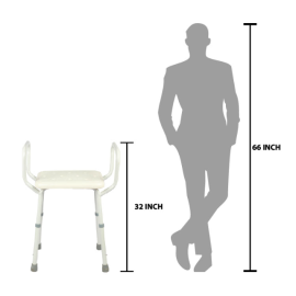 Arrex La50 Bath Bench With Nonslip Rubber Shoe