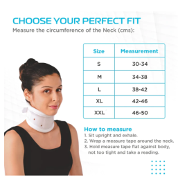 Vissco P.C.0309 New Firm Adjustable Cervical Collar