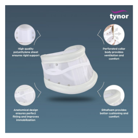 Tynor B-03 Hard Adjustable Cervical Collar