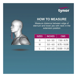 Tynor B-03 Hard Adjustable Cervical Collar