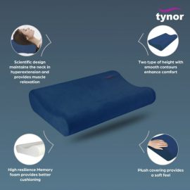 Tynor B-29 Memory Foam Cervical Pillow