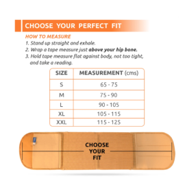 Vissco P.C.No. 0501 8" Abdominal Belt