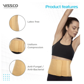 Vissco P.C.No. 0512 10" Abdominal Belt