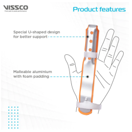 Vissco P.C.No. 0631 Long Finger Splint