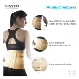 Vissco P.C.No. 0111 Sacra Lumbar Belt with 10"