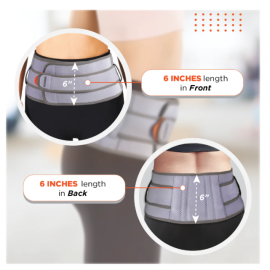 Vissco P.C.No. 1406 Neoprene Lumbar Belt with 6"