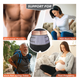 Vissco P.C.No. 1406 Neoprene Lumbar Belt with 6"