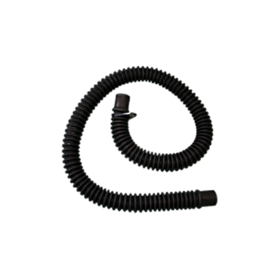 Airways Corrugated Breathing Black Rubber Tubes