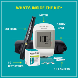 Accu-Chek Instant S Glucometer Kit