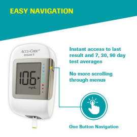 Accu-Chek Instant S Glucometer Kit