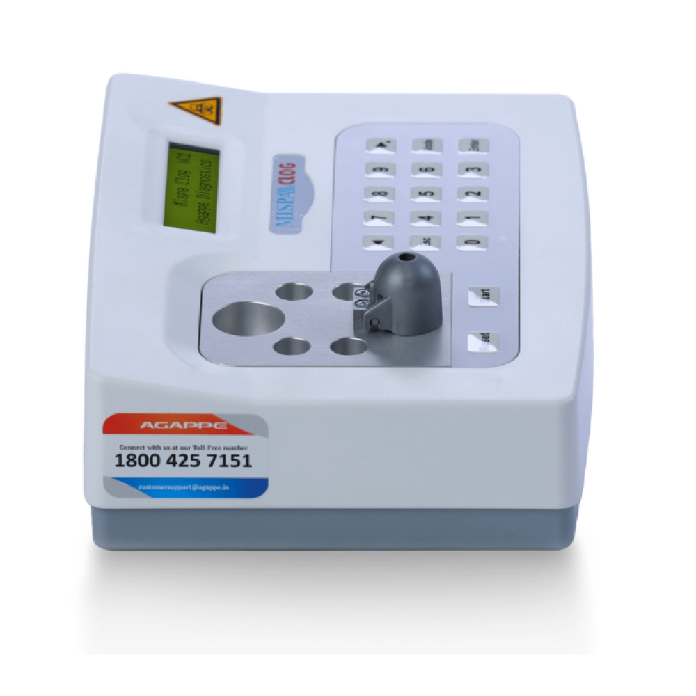Agappe Mispa Clog | Semi-Automated Coagulation Analyzer