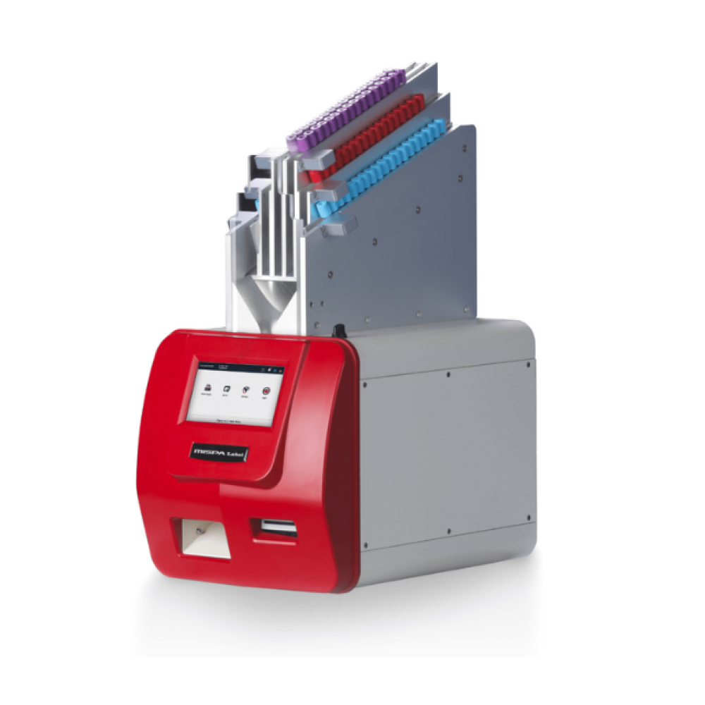 Tube Labelling System Agappe Mispa Label – Automated Tube Labelling System