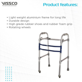 Vissco Dura Max Walker with Wheeler