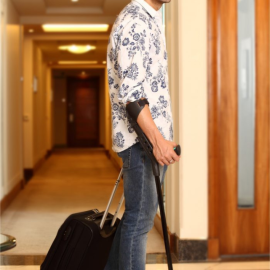 Tynor L-13 Adjustable Elbow Crutch