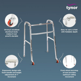 Tynor L-28 Front Wheel Walker
