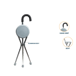 Arrex MS180 Walking Stick with Seat