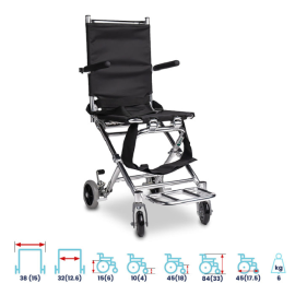 Arrex Airlift Compact Aluminum Wheelchair
