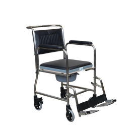 Arrex Edda-S Commode Wheelchair With Attached Pot