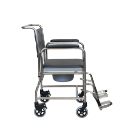 Arrex Edda-S Commode Wheelchair With Attached Pot