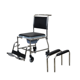 Arrex Edda-S Commode Wheelchair With Attached Pot