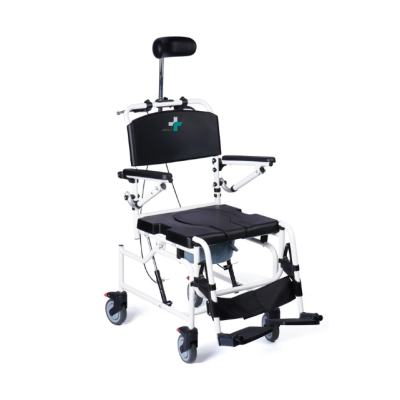 Arrex Effiel Commode Wheelchair With Attached Pot