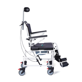 Arrex Effiel Commode Wheelchair With Attached Pot