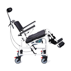Arrex Effiel Commode Wheelchair With Attached Pot