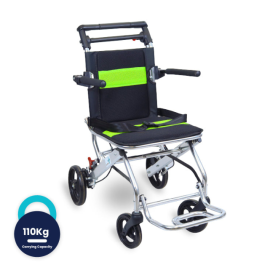 Arrex ENU Compact Folding Travel Wheelchair