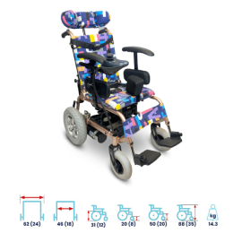 Arrex Hugo 46 Electric Wheelchair