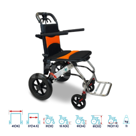 Arrex Rosa Compact Wheelchair