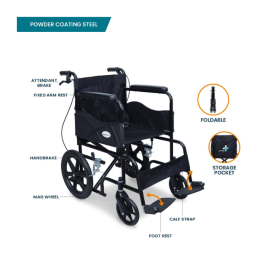 Arrex Beta Plus Wheelchair