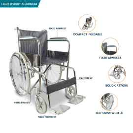 Arrex Tommy Super Aluminium Wheelchair