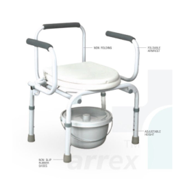 Arrex Vp10 Commode Chair With Pot